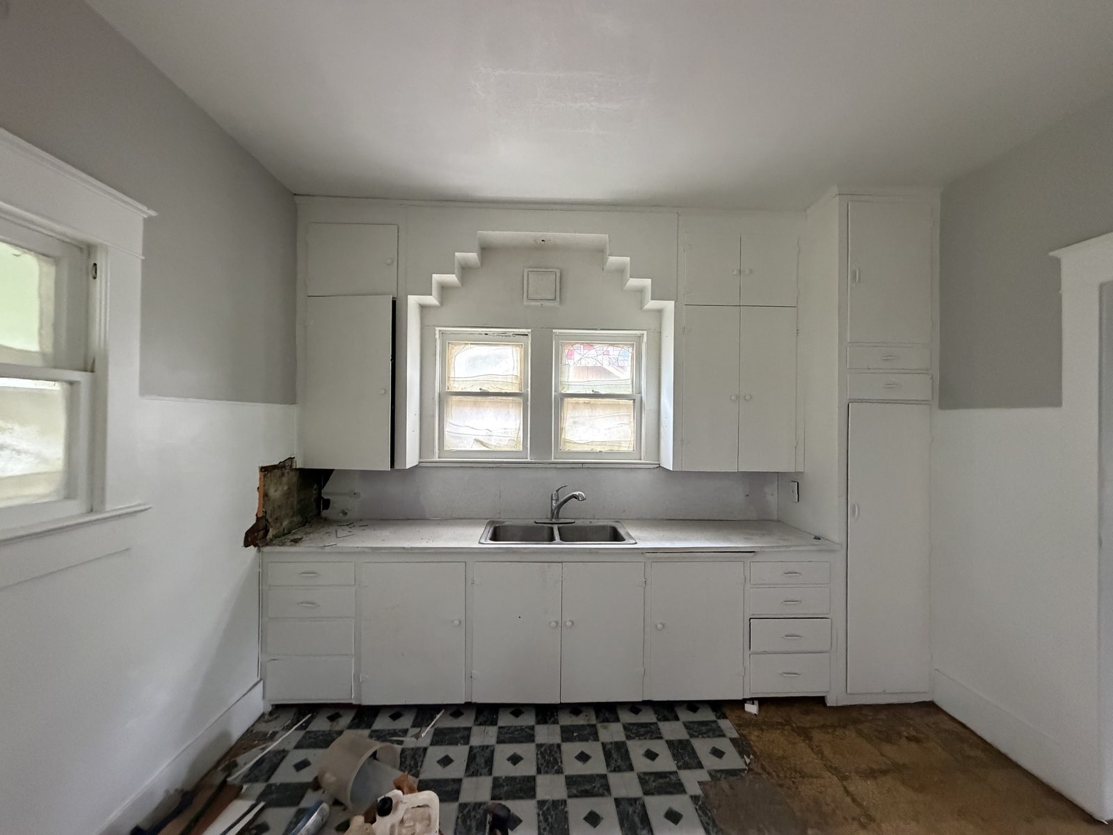 Kitchen before