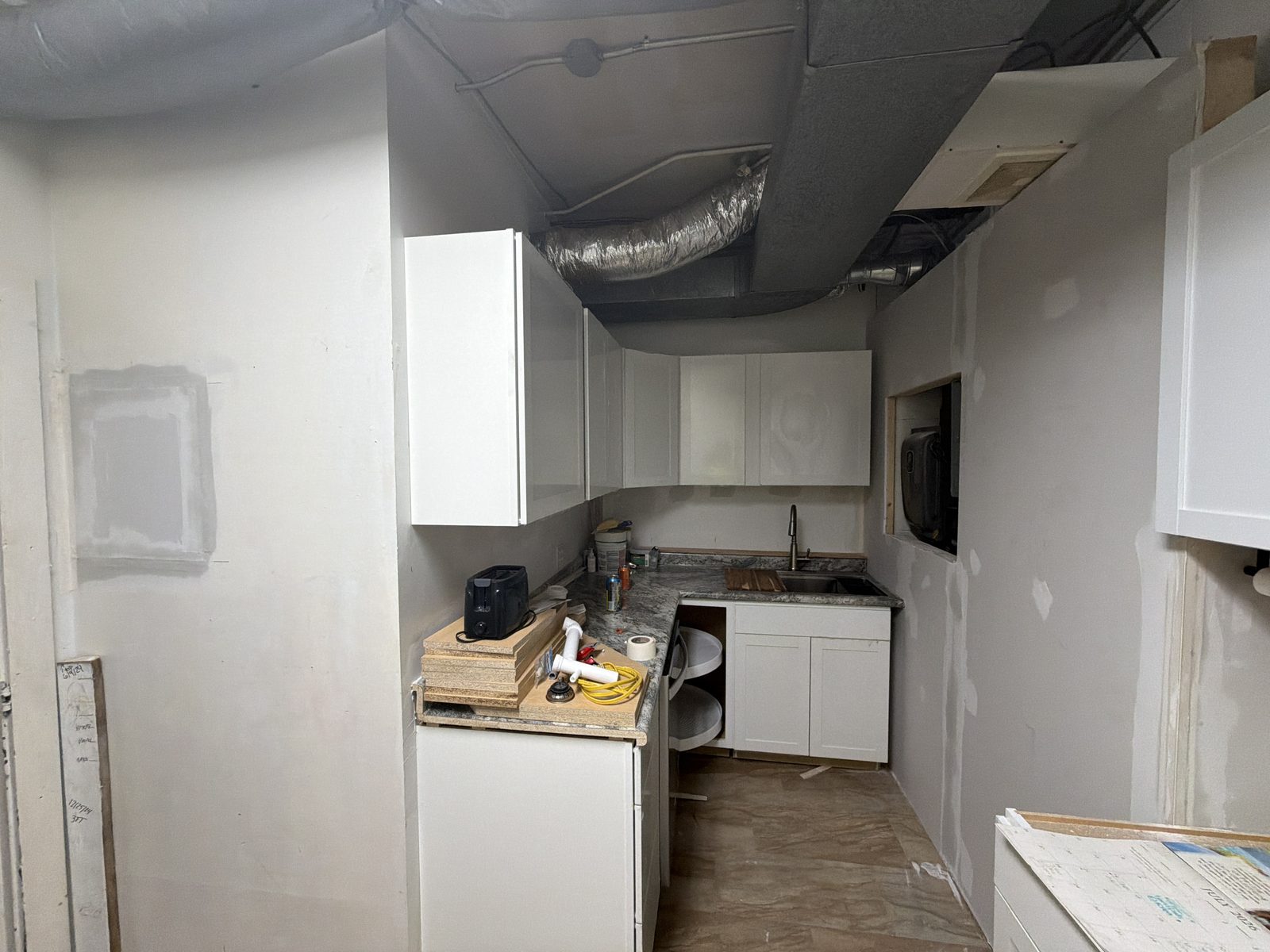 Kitchen after