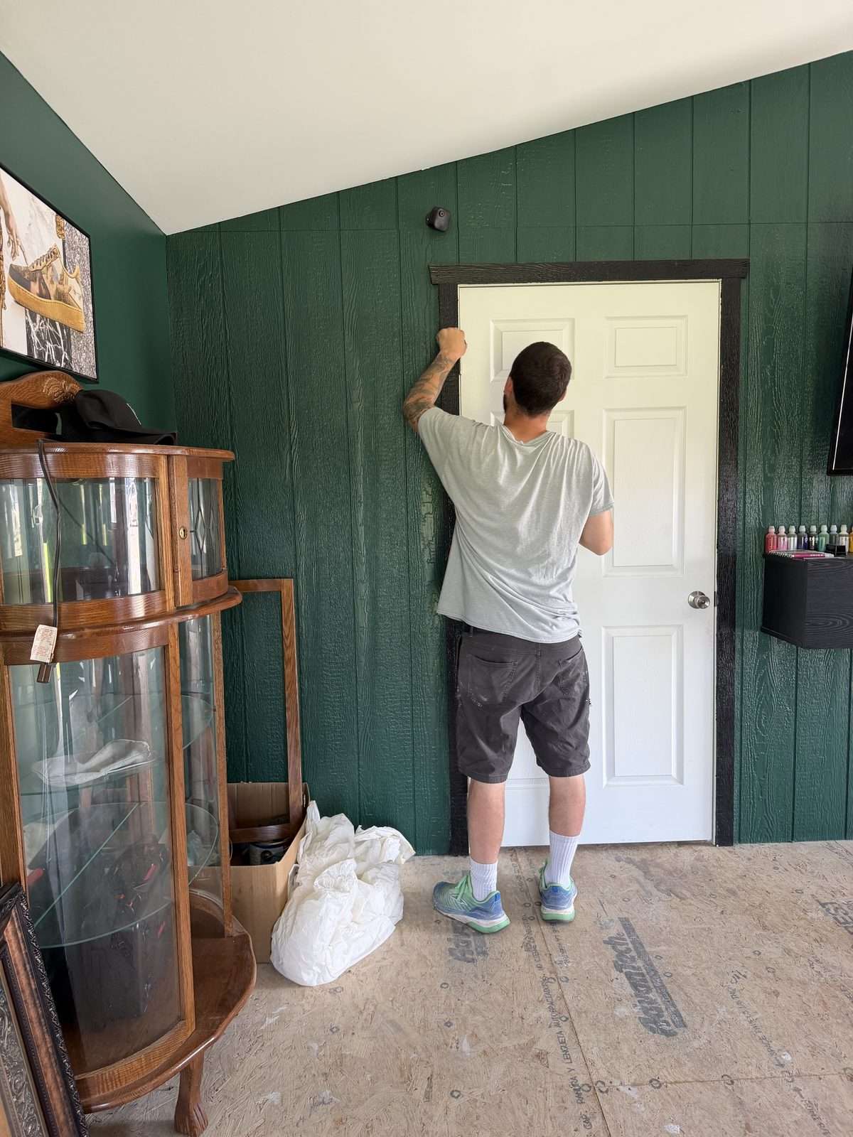 Trim and paint